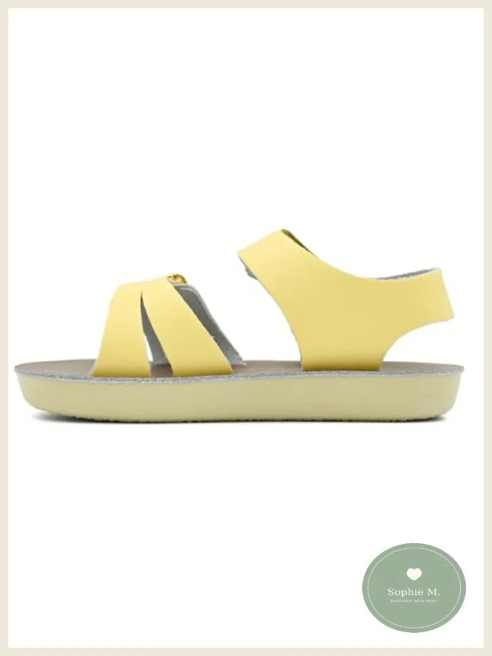 Infant Leather Sandals with Cushioned Sole - Baby's First Sandal